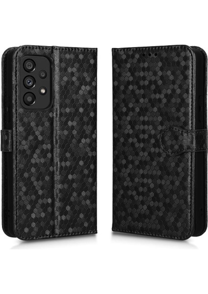Samsung Galaxy A53 5g Için Geometrik Desen Deri Cüzdan Kapak (Yurt Dışından) fiyatları