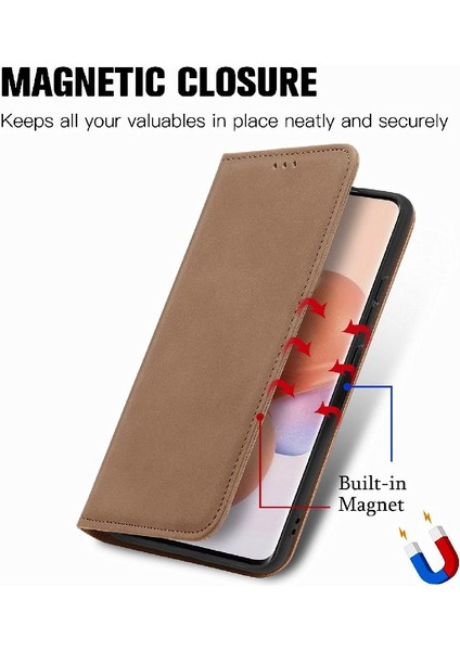 Xiaomi 12 Lite Için Kılıf Cüzdan Kapak Çevirin Basit Iş Darbeye Vaka (Yurt Dışından)