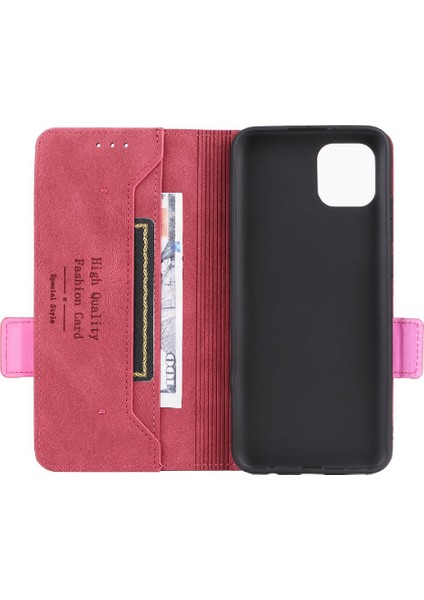 Kart Tutucu Kickstand Koruyucu Kapak ile Samsung Galaxy A03 Için Kılıf (Yurt Dışından) modelleri