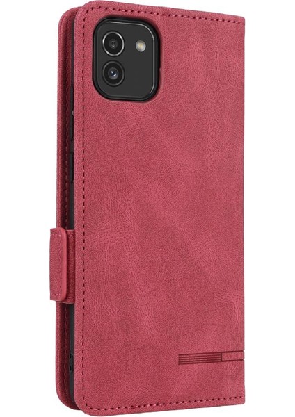 Kart Tutucu Kickstand Koruyucu Kapak ile Samsung Galaxy A03 Için Kılıf (Yurt Dışından) indirimleri