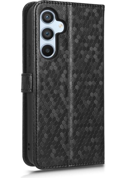 Samsung Galaxy A54 5g Için Kılıf Deri Cüzdan Kapak Geometrik Desen (Yurt Dışından) modelleri