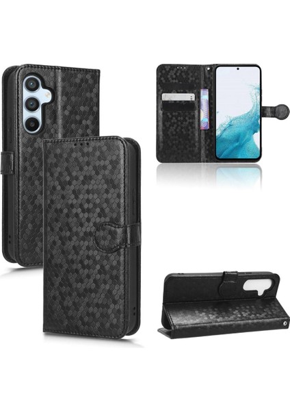 Samsung Galaxy A54 5g Için Kılıf Deri Cüzdan Kapak Geometrik Desen (Yurt Dışından) indirimleri