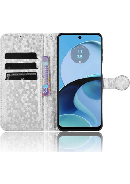 Motorola Moto G14 4g Geometrik Desen Manyetik Toka Deri Kılıf (Yurt Dışından) indirimleri