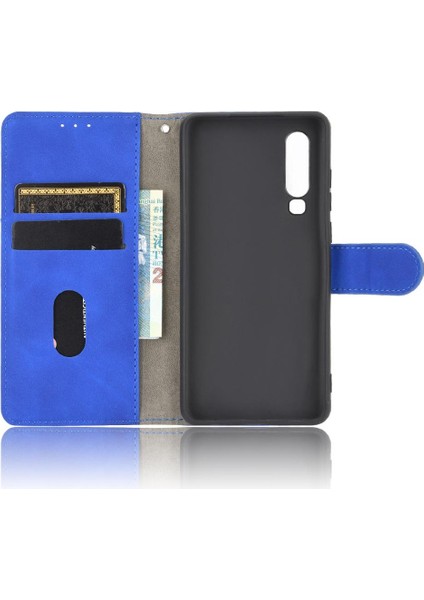 Kart Tutucu Kickstand Koruyucu Kapak Kartı ile Huawei P30 Için Kılıf (Yurt Dışından) modelleri