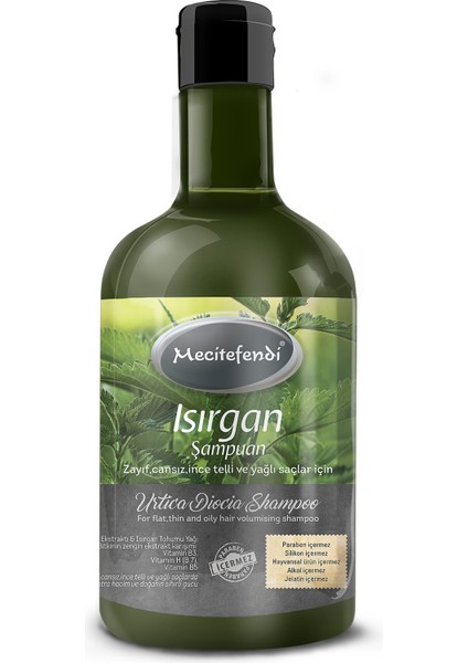 Isırgan Şampuan 400 ml 3 'lü fiyatları