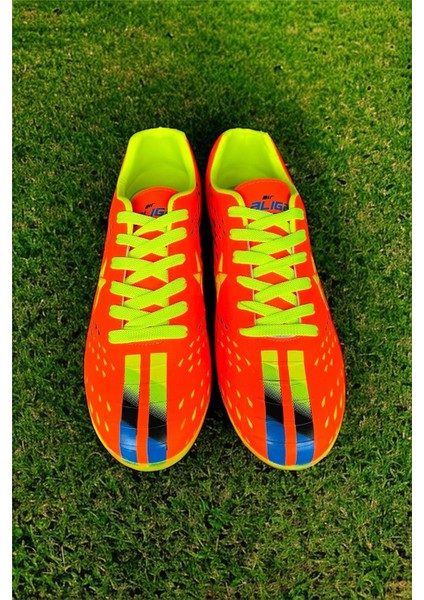 Erkek TPU Taban Halı Saha Futbol Ayakkabısı TURUNCU - SARI fiyatları