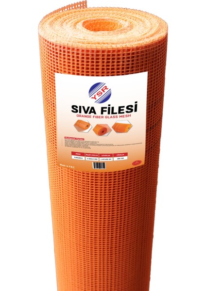 Ysr Sıva Filesi 160 gr Turuncu