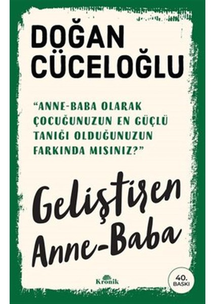 Geliştiren Anne Baba - Doğan Cüceloğu