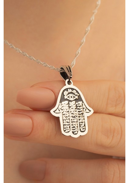 Fatma Ana Eli Bayan Gümüş Kolye fiyatları