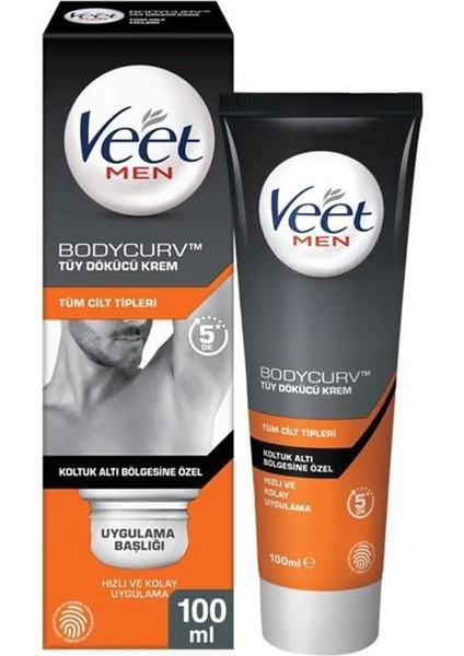 Veet Men Erkeklere Özel Tüy Dökücü Krem Koltuk Altı 100 ml