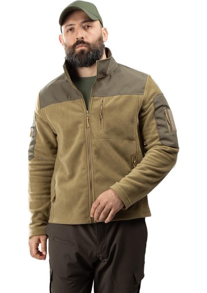 Hovergym Softshell Garnili Taktik Outdoor Polar-Çöl Rengi