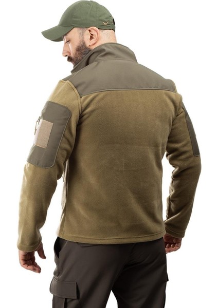 Hovergym Softshell Garnili Taktik Outdoor Polar-Çöl Rengi indirimleri