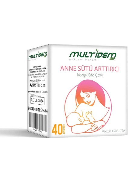 Anne Sütü Artırıcı Karışıkbitki Çayı 80 G.