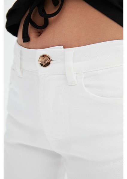 Bg Store Kız Çocuk Beyaz Jean Pantolon 23SS0FM0419 modelleri