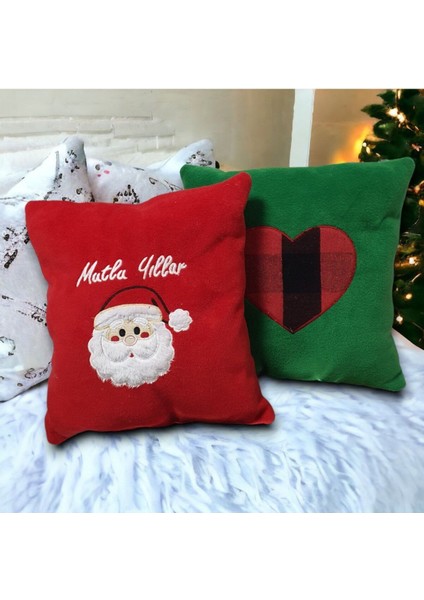 Toyzz Dekoratif Kırmızı 40X40 Çocuk Odası Pelüs Noel Baba Yılbaşı Yastık Kırlent fiyatları