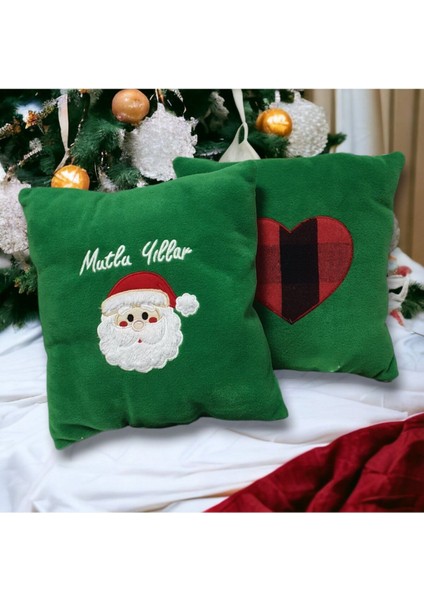 Toyzz Dekoratif Kırmızı 40X40 Çocuk Odası Pelüs Noel Baba Yılbaşı Yastık Kırlent fırsatları