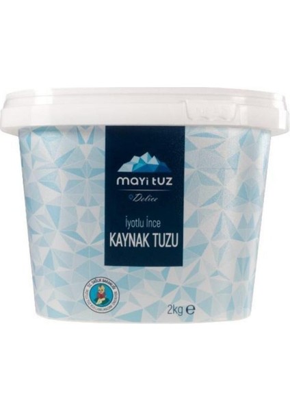 İyotlu İnce Kaynak Tuzu 2 kg