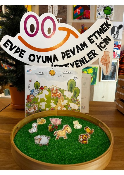 Atölye Kidz Çiftlik Duyusal Oyun Seti