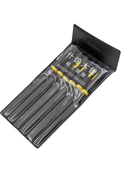 6163 Mini Ahşap Törpü Eğe Seti 14 cm (6 Parça)