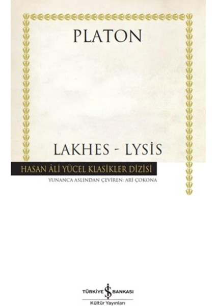 Lakhes - Lysis - Platon