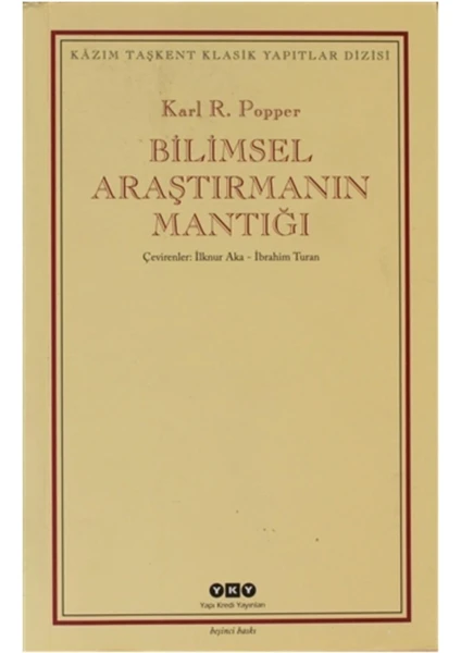 Bilimsel Araştırmanın Mantığı