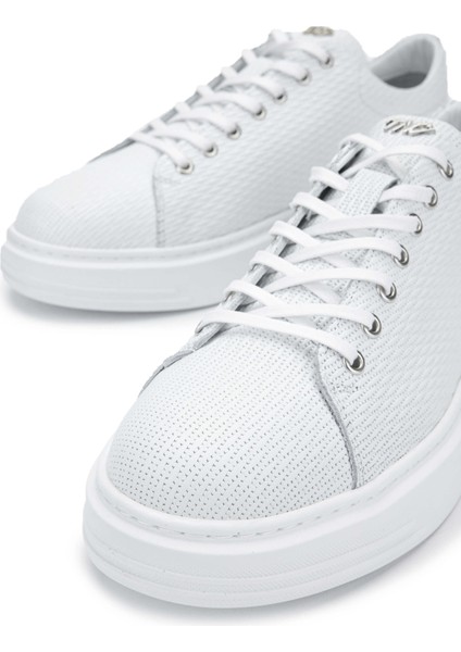 Erkek Hakiki Deri Beyaz Sneakers & Spor Ayakkabı 352 20384 Erk Ayk Y24 Beyaz Bsk modelleri