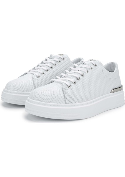 Erkek Hakiki Deri Beyaz Sneakers & Spor Ayakkabı 352 20384 Erk Ayk Y24 Beyaz Bsk fırsatları