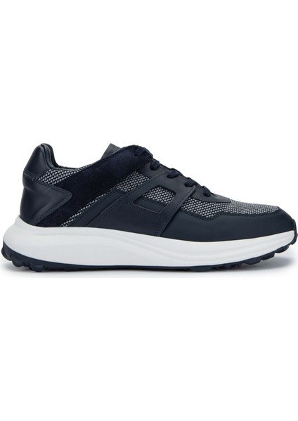 Tamer Tanca Erkek Hakiki Deri/tekstil Lacivert Sneakers & Spor Ayakkabı 698 1088-2 Erk Ayk SK23/24 Lacı Kms