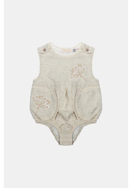 Kız Bebek Bej Tulum 23SS2BG2806