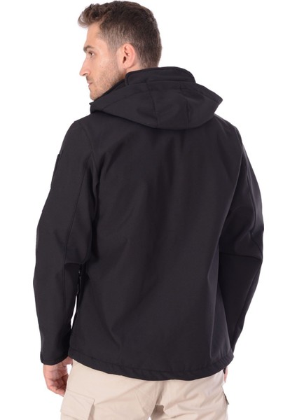 Taktikal Siyah Softshell Mont 5.11 Modeli
