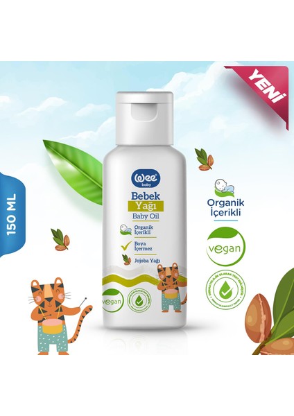 Organik Bebek Yağı 150 ml