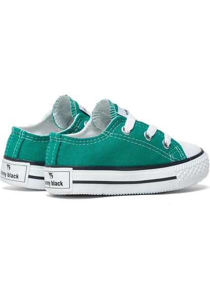 Çocuk Unisex Yeşil Rahat Kalıp Bağcıklı Sneaker fırsatları