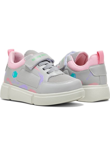 Çocuk Buz Şeker Rahat Kalıp Cırtlı Ayakkabı