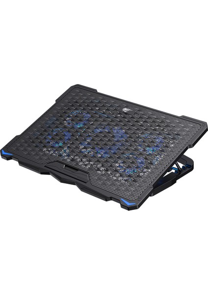 Gamenote F2076 Cooling Pad Aydınlatmalı Gaming Laptop Soğutucu - Ayarlanabilir - 2400RPM - 17"