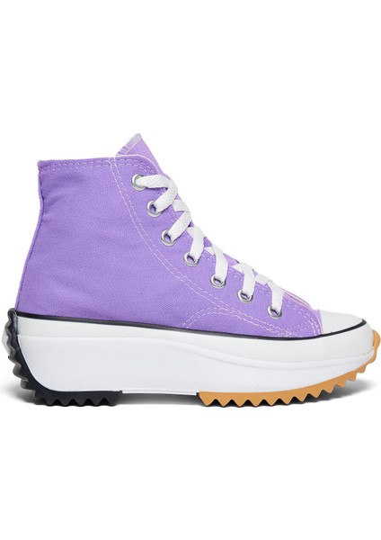 Lila Rahat Kalıp Bağcıklı Uzun Spor Ayakkabı fiyatları