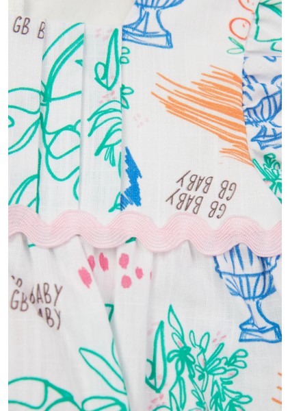 Kız Bebek Desenli Bluz 23SS0BG2609 modelleri