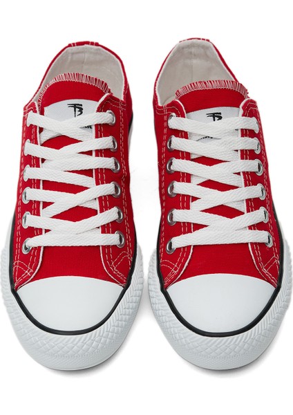 Kırmızı Rahat Kalıp Sneaker Ayakkabı modelleri