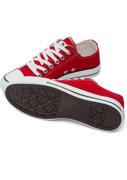 Kırmızı Rahat Kalıp Sneaker Ayakkabı fırsatları