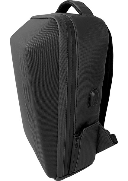 GZ-110SD Shell 15,6" Laptop Sırt Çantası Suni Deri Waterproof (Usb+Şifreli Kilit) modelleri