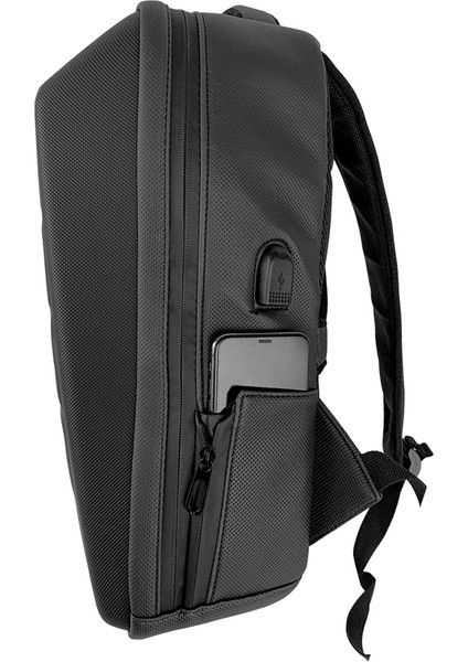 GZ-110SD Shell 15,6" Laptop Sırt Çantası Suni Deri Waterproof (Usb+Şifreli Kilit) fırsatları