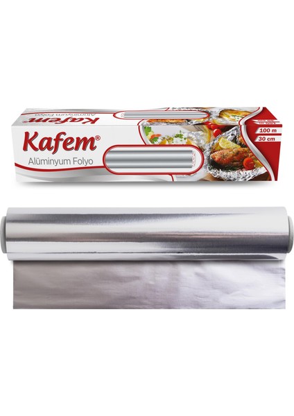 Aluminyum Folyo 30CM x 100M 10MIC x 12 Paket (Koli)