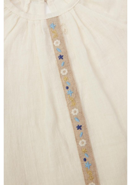Bg Store Kız Bebek Beyaz Bluz 23SS0LT7410 modelleri