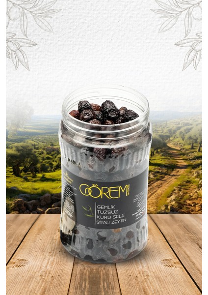 Gemlik Cins Tuzsuz Kuru Sele Zeytin