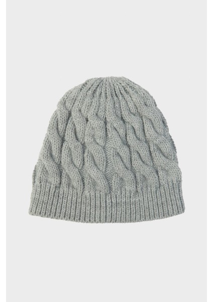 Bg Store Kız Bebek Gri Bere 23FW0LT7018
