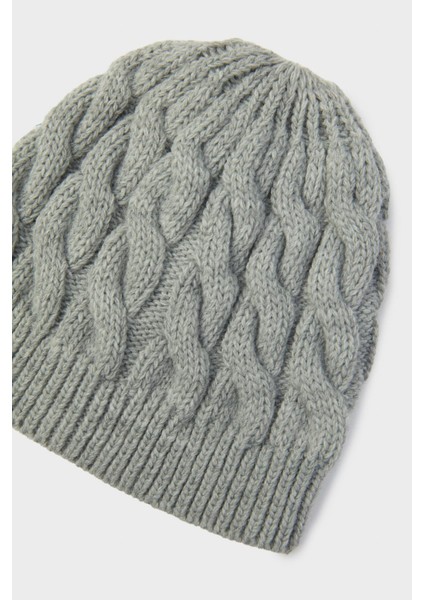 Bg Store Kız Bebek Gri Bere 23FW0LT7018