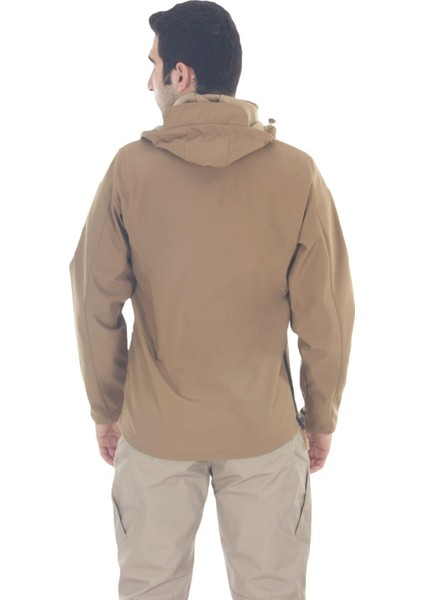 Taktikal Çöl Rengi Softshell Mont 5.11 Modeli