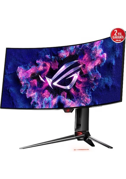 ASUS ROG SWIFT OLED PG34WCDM   33.9 GAMING 3440x1440 0.03MS 240HZ DP HDMI USB-C VESA 3YIL ELMB, HDR 400, AKILLI KVM, YÜKSEKLİK AYARI USB-C PD90 W Monitör