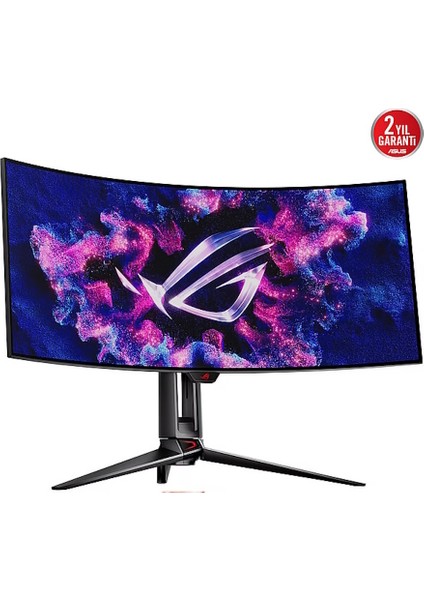 ASUS ROG SWIFT OLED PG34WCDM   33.9 GAMING 3440x1440 0.03MS 240HZ DP HDMI USB-C VESA 3YIL ELMB, HDR 400, AKILLI KVM, YÜKSEKLİK AYARI USB-C PD90 W Monitör