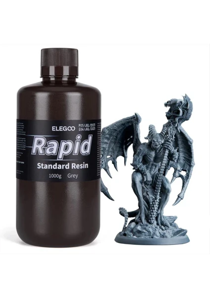 Standart Rapid (Hızlı) Reçine Gri 1kg