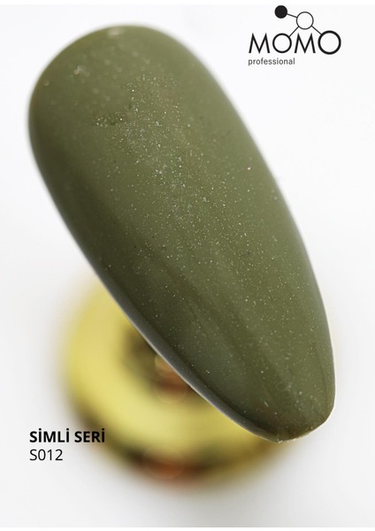 Kalıcı Oje S012 Haki Yeşil, Gümüş Simli- 14ML fiyatları